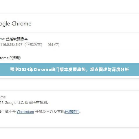 2024年Chrome版本发展趋势深度预测与观点阐述