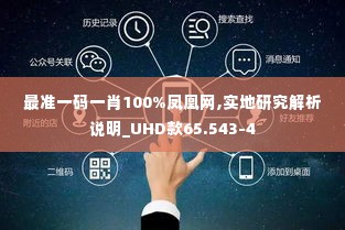 最准一码一肖100%凤凰网,实地研究解析说明_UHD款65.543-4