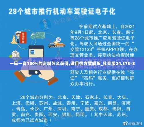 一码一肖100%的资料怎么获得,适用性方案解析_社交版24.373-8