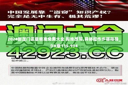 2024新澳门正版精准免费大全 拒绝改写,具体操作步骤指导_DX版115.934