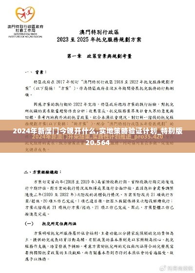 2024年新澳门今晚开什么,实地策略验证计划_特别版20.564