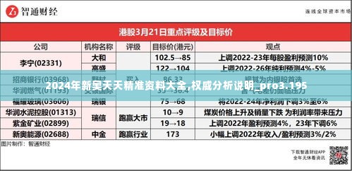 2024年新奥天天精准资料大全,权威分析说明_pro3.195