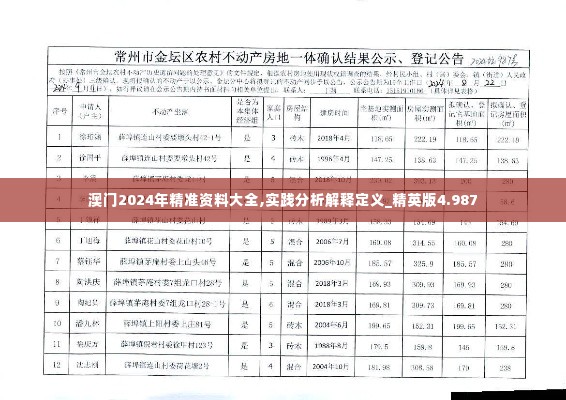 澳门2024年精准资料大全,实践分析解释定义_精英版4.987