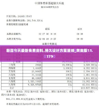 新澳今天最新免费资料,持久设计方案策略_黄金版11.179