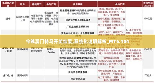 今晚澳门特马开奖结果,系统化说明解析_MT6.104