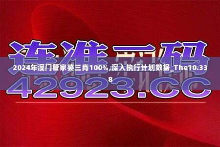 2024年澳门管家婆三肖100%,深入执行计划数据_The10.338