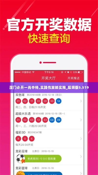 澳门必开一肖中特,实践性策略实施_超级版5.519