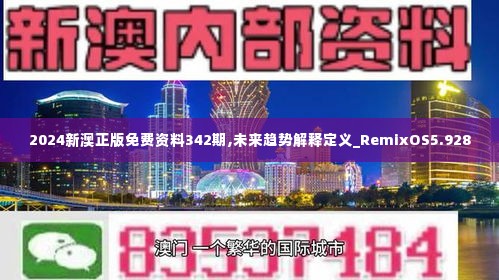 2024新澳正版免费资料342期,未来趋势解释定义_RemixOS5.928