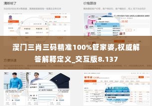 澳门三肖三码精准100%管家婆,权威解答解释定义_交互版8.137