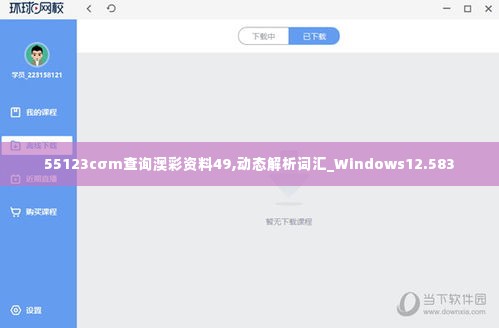 55123cσm查询澳彩资料49,动态解析词汇_Windows12.583