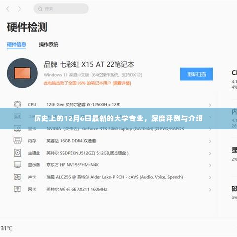 12月6日新大学专业深度评测与介绍