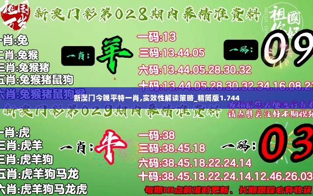 新澳门今晚平特一肖,实效性解读策略_精简版1.744