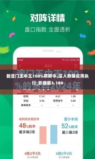 新澳门王中王100%期期中,深入数据应用执行_影像版3.180