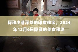 探秘印度小巷深处的神秘美食秘境，隐藏的美食瑰宝（2024年12月6日）