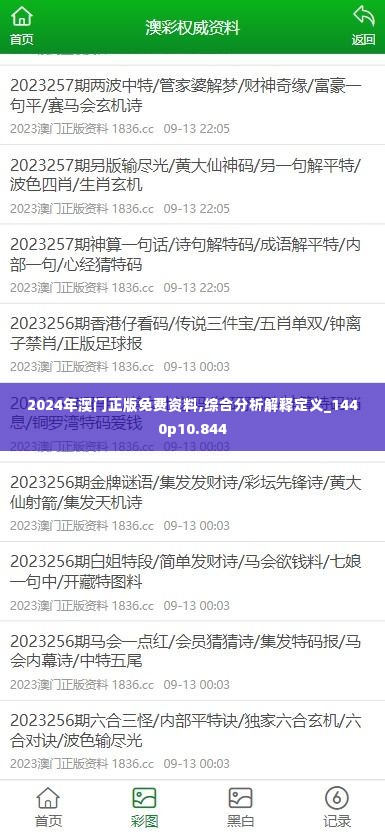 2024年澳门正版免费资料,综合分析解释定义_1440p10.844