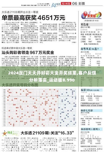 2024澳门天天开好彩大全开奖结果,客户反馈分析落实_运动版8.990