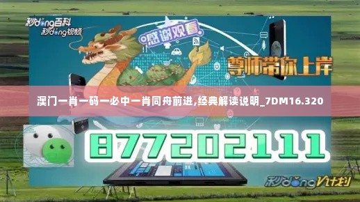 澳门一肖一码一必中一肖同舟前进,经典解读说明_7DM16.320