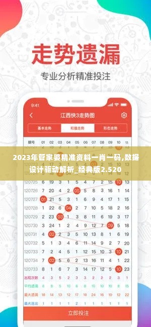 2023年管家婆精准资料一肖一码,数据设计驱动解析_经典版2.520