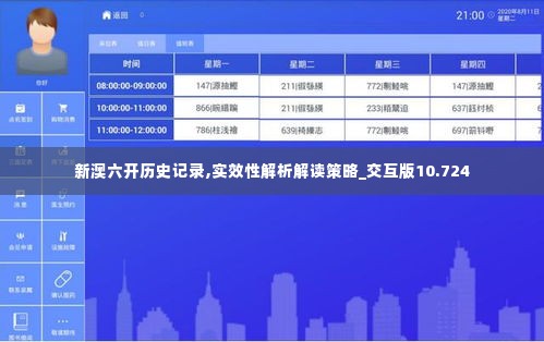 新澳六开历史记录,实效性解析解读策略_交互版10.724