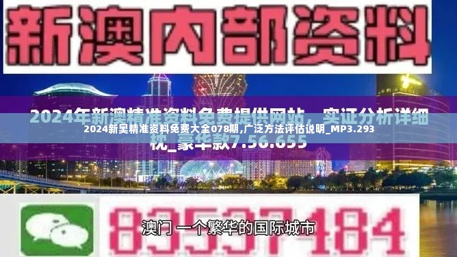 2024新奥精准资料免费大全078期,广泛方法评估说明_MP3.293