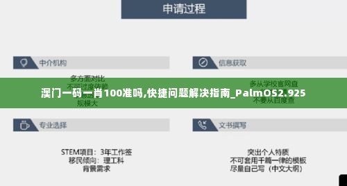 澳门一码一肖100准吗,快捷问题解决指南_PalmOS2.925