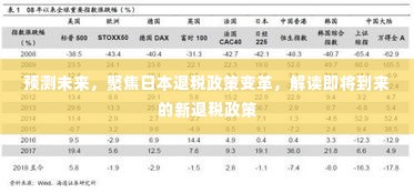 解读日本新退税政策，预测未来变革与聚焦焦点