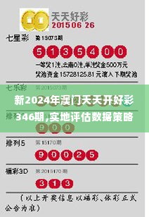 新2024年澳门天天开好彩346期,实地评估数据策略_标准版2.489