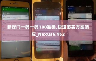 新澳门一码一码100准确,快速落实方案响应_Nexus6.952