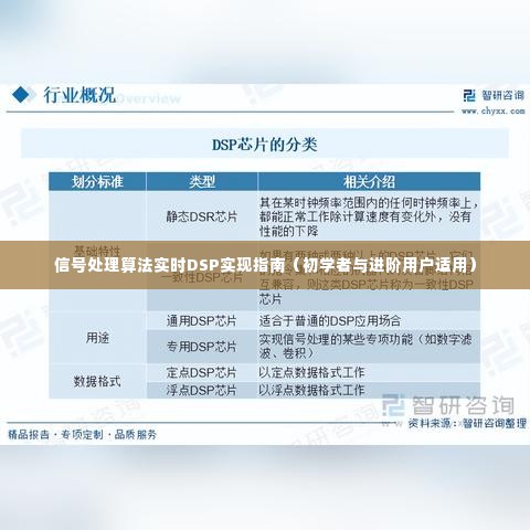 信号处理算法实时DSP实现指南，从入门到进阶的实用指南