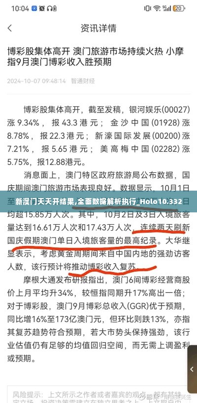 新澳门天天开结果,全面数据解析执行_Holo10.332