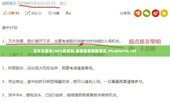 王中王最准100%的资料,最新答案解释落实_Phablet16.785