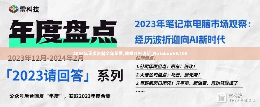 2024年正版资料全年免费,数据分析说明_Notebook9.103