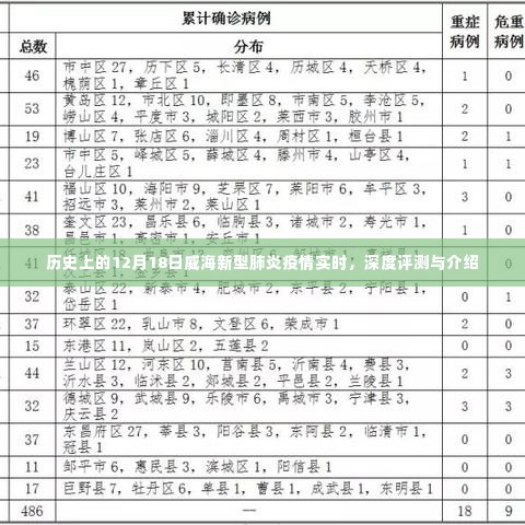 威海新型肺炎疫情实时动态，历史视角下的深度评测与实时介绍