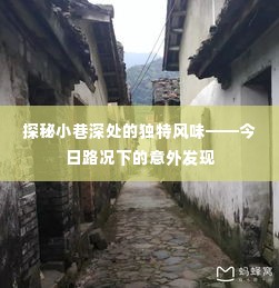 路况中的意外惊喜，小巷深处的独特风味探秘