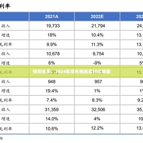 2024年京东物流实时化展望，预测未来发展趋势