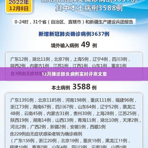 12月肺炎确诊病例实时分析评估报告