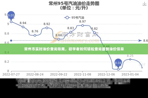 常州市实时油价查询指南，初学者轻松获取最新油价信息