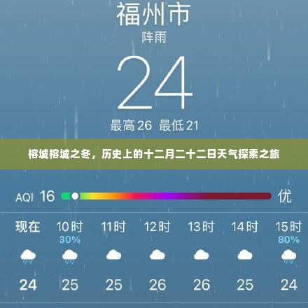 榕城冬韵，历史上的十二月二十二日天气探秘之旅