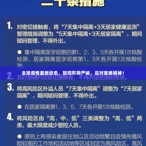 全球疫情最新动态，防控形势严峻，应对策略揭秘！