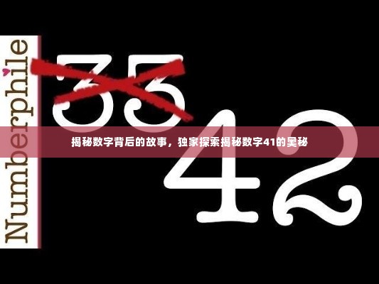 揭秘数字背后的故事，独家探索揭秘数字41的奥秘