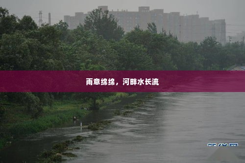 雨意绵绵，河畔水长流