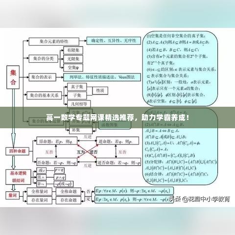 高一数学专题网课精选推荐，助力学霸养成！
